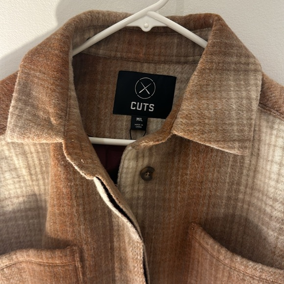 CUTS M/L women’s Brushed Wool Shackleton Orchard Tan - Picture 2 of 8